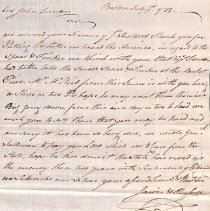 Philip Jarvis to John Langdon